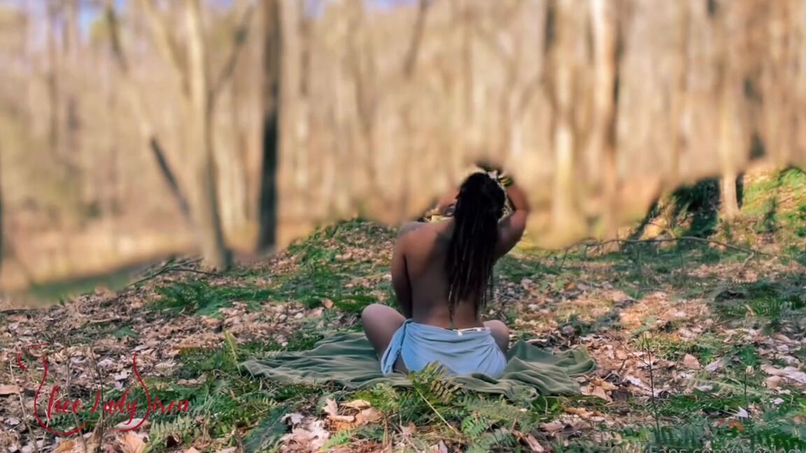 Thee Lady Siren Nicknamed Theeladysiren 04 23 2024 Onlyfans Video I Started Celebrating Earth Day A Bit Early Watch Me Get Found And Fucked In