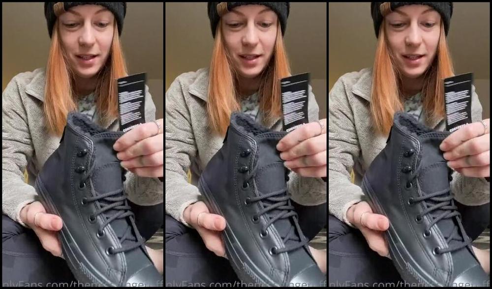 Themissginger Nicknamed The Missginger Onlyfans I Got Some New Shoes F