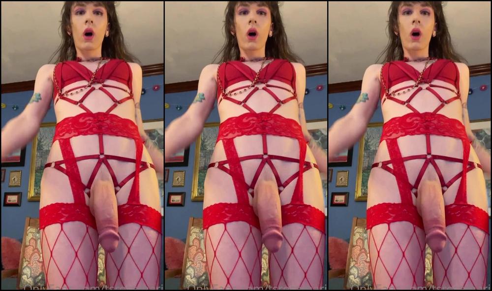 Tsrosemarie Valentines Day Masturbation Accidentally Cumming In Doggystyle And Then Going In For Roun