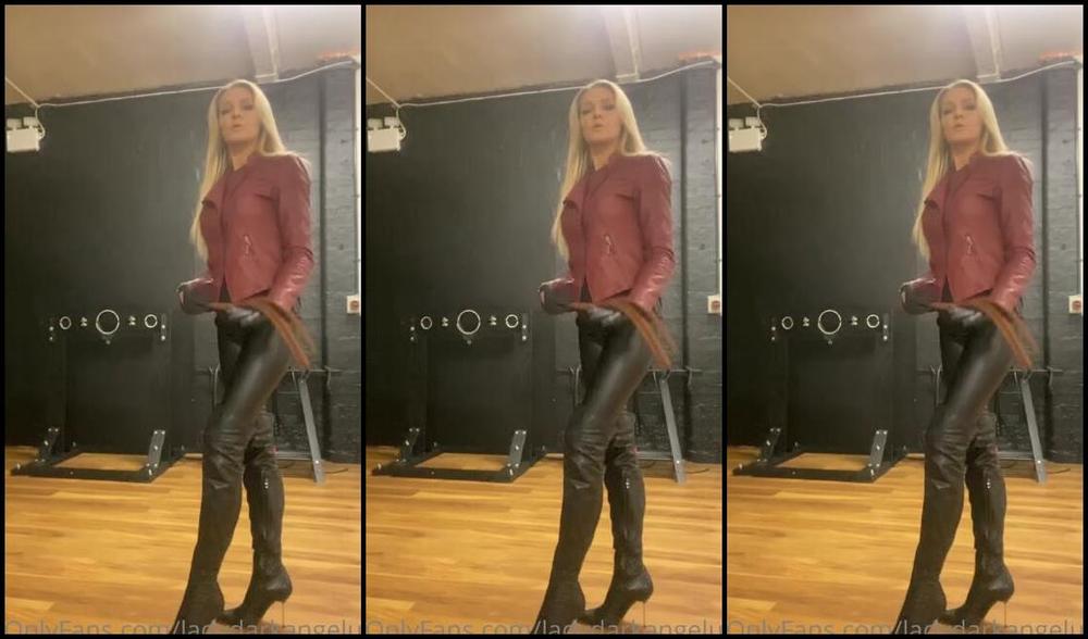 Ladydarkangeluk Onlyfans Been Making Some Custom Clips This Morning One Was Dressed Like This With My Tawse So I Did This