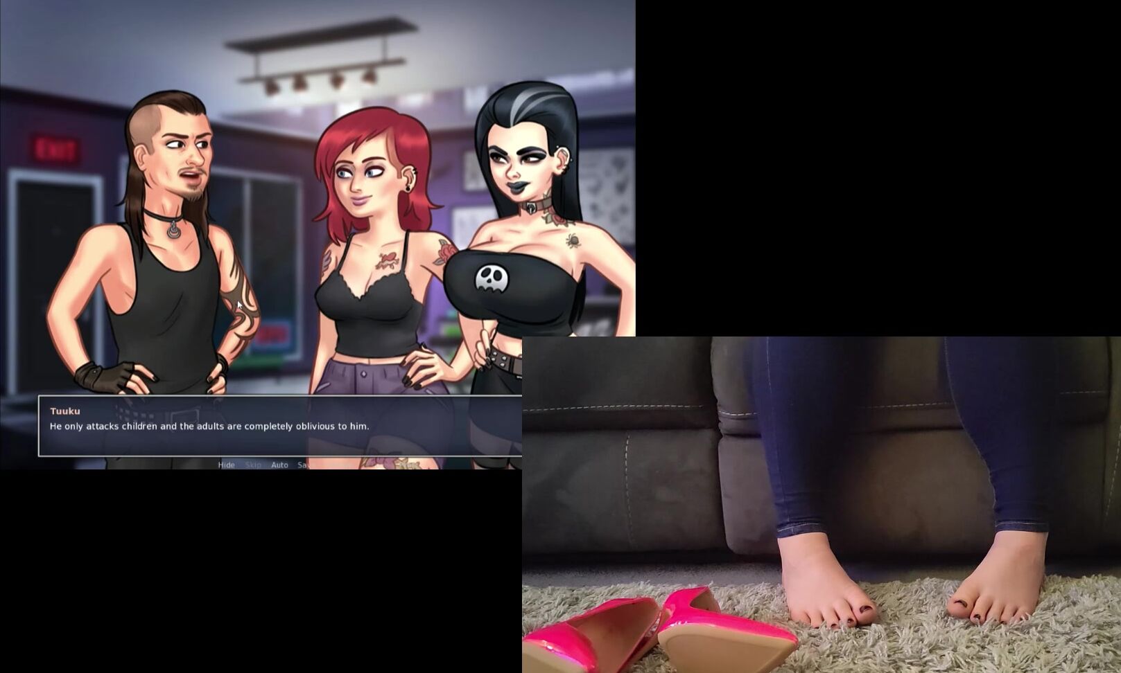 Kayties Feet Summertime Saga Episode Naughtiness In The Library X