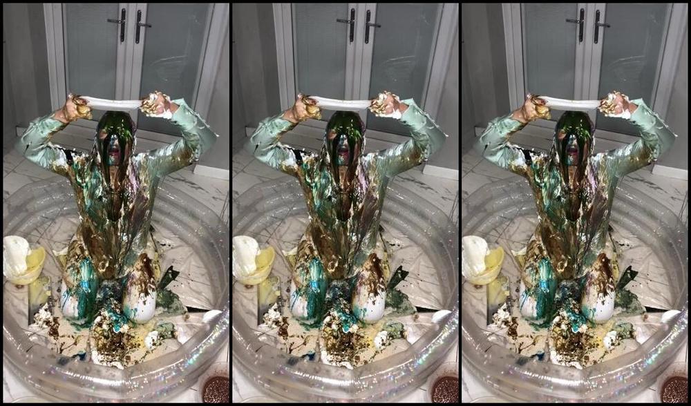 Bsmessybakery Nicknamed Bsmessybakery Onlyfans White Jeans Amp My Beautiful Silky Shirt Fully Trashed Thank You For Helping Me Choose The