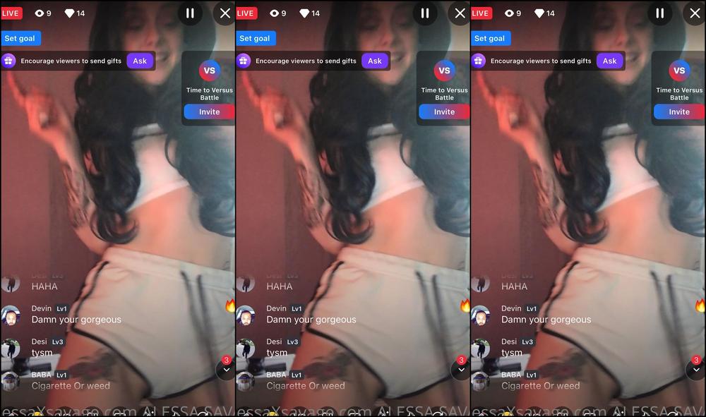 Alessa Savage Before I Went Live Over Here No Sound