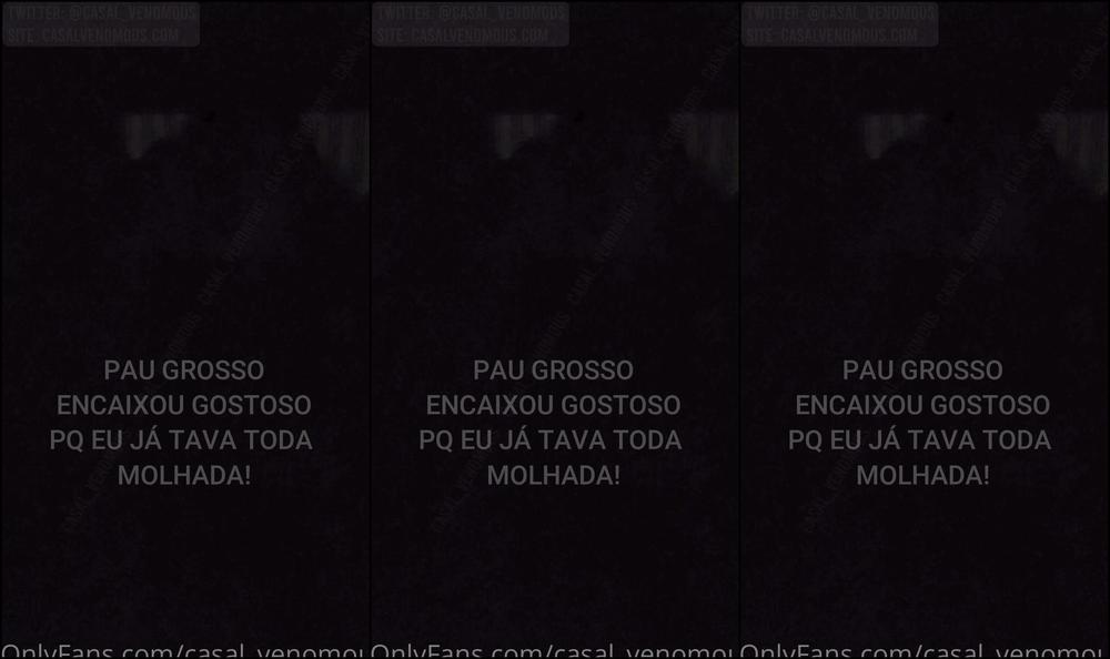 Venomouslips 2673715428 11 09 2022 Video Do Relato Anterior Assistam No Escurinho E Com Fone De Ouvido