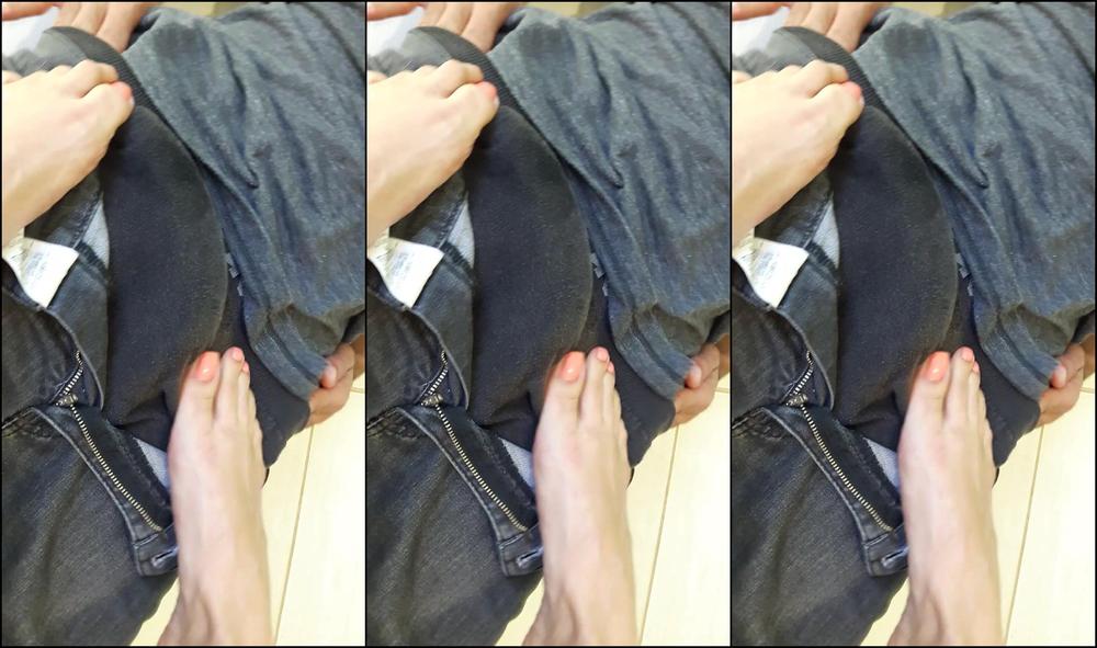 Thefeetoflola Worship Footjob Black Heels And Peach Nails Min