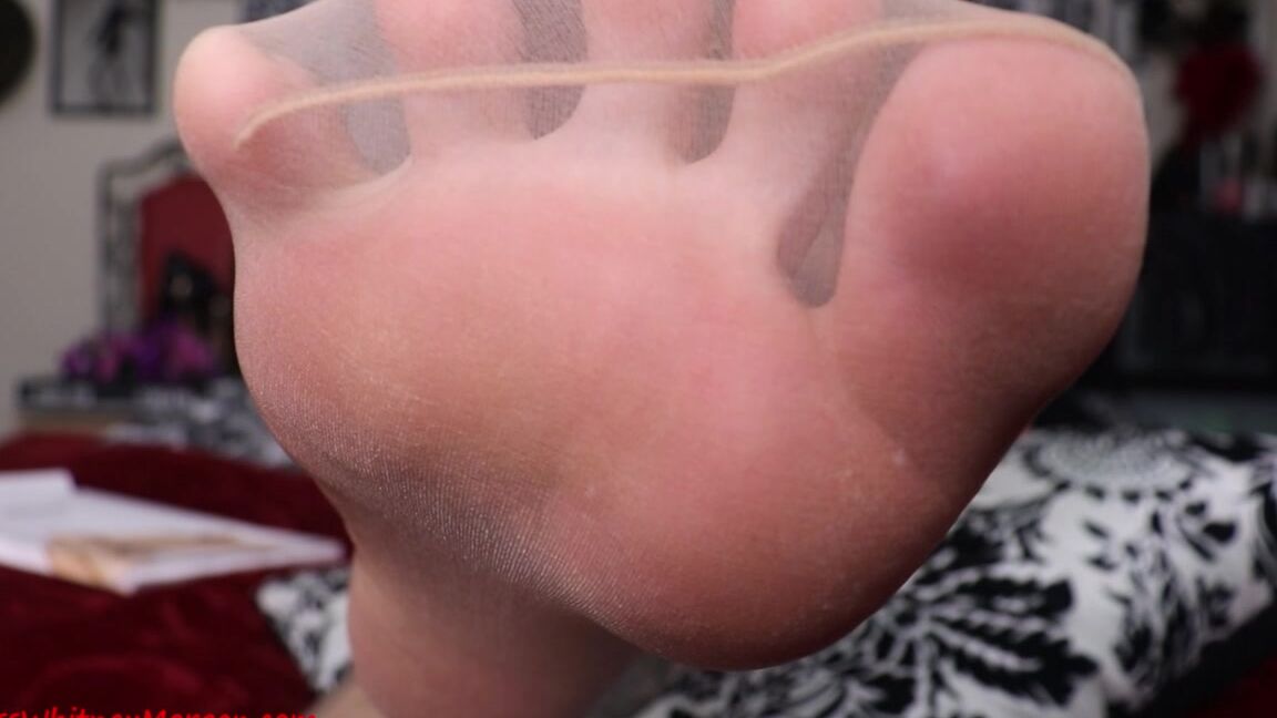 Misswhitneymorgan Whitneys Wolford Pantyhose Toe Tease