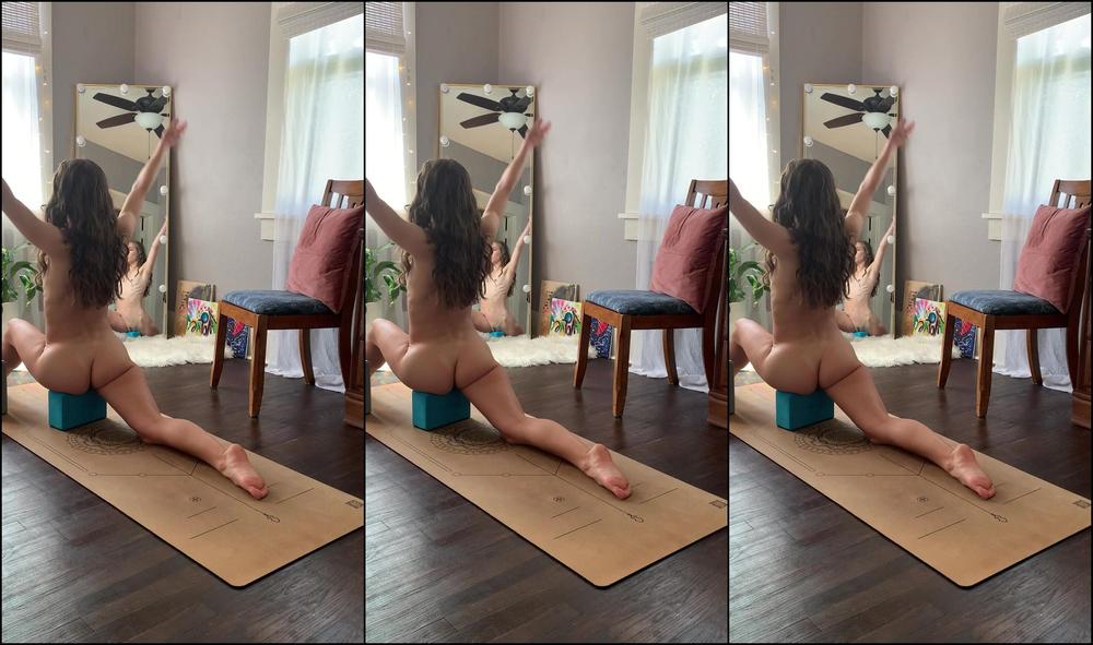 Sonia Sparrow I Love Stretching Naked Clothes Just Get In The Way