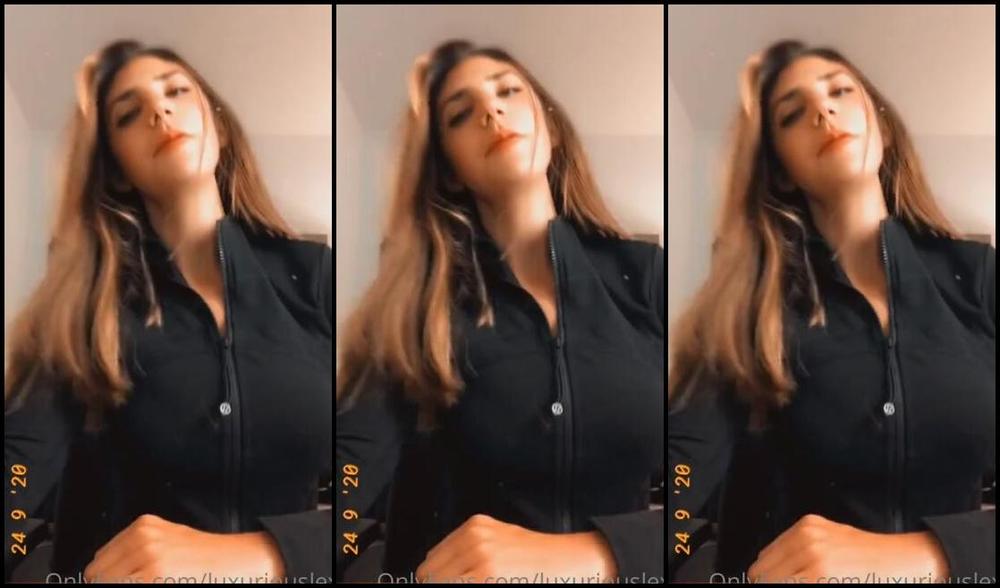 Luxuriouslexi Nicknamed Luxuriouslexi Onlyfans 5 Min Clip Joi To My Tits September2020 Tits Joi