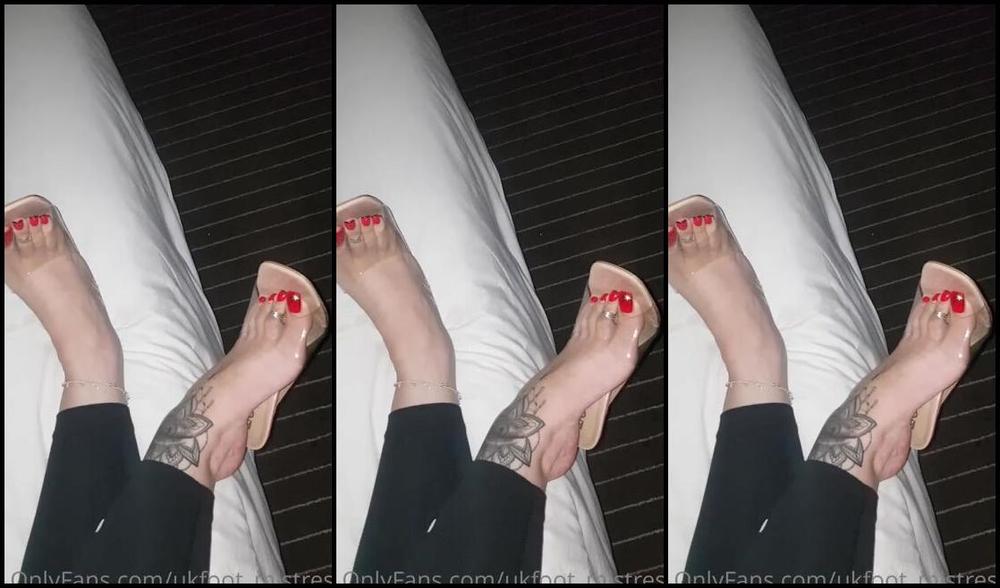 Ukfoot Mistress Onlyfans One Of My Longest Standing Real Time Foot Slaves Is All About The Toes And Dangles I Made Him Shootp