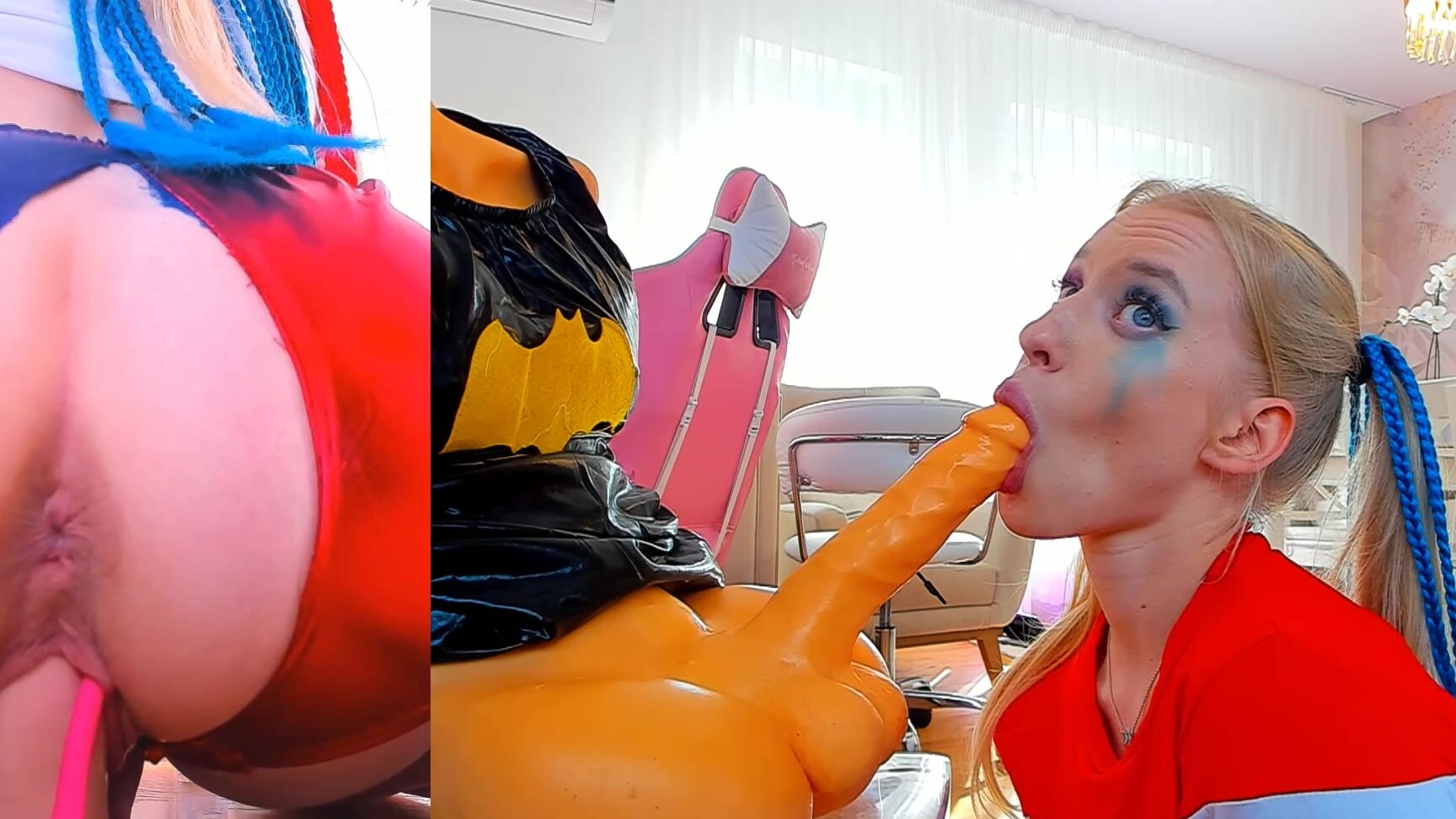 Jane Klein Batman And Joker Threesome