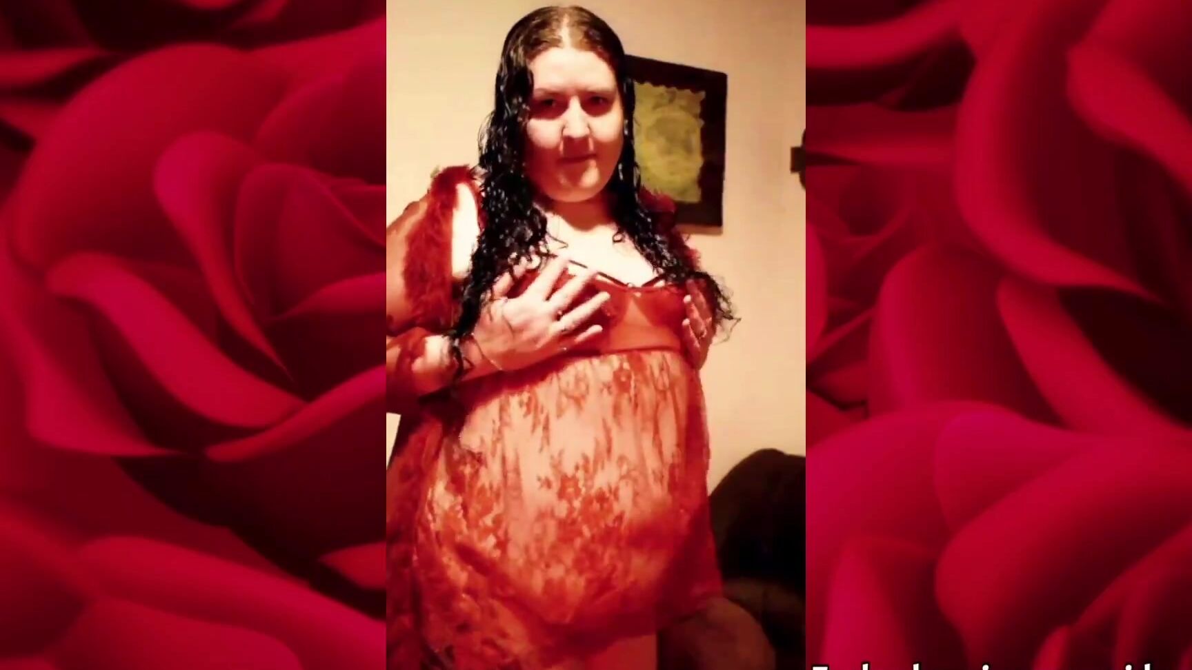 Crystal Cherrie Sexy In Red With Friends Promo Vid