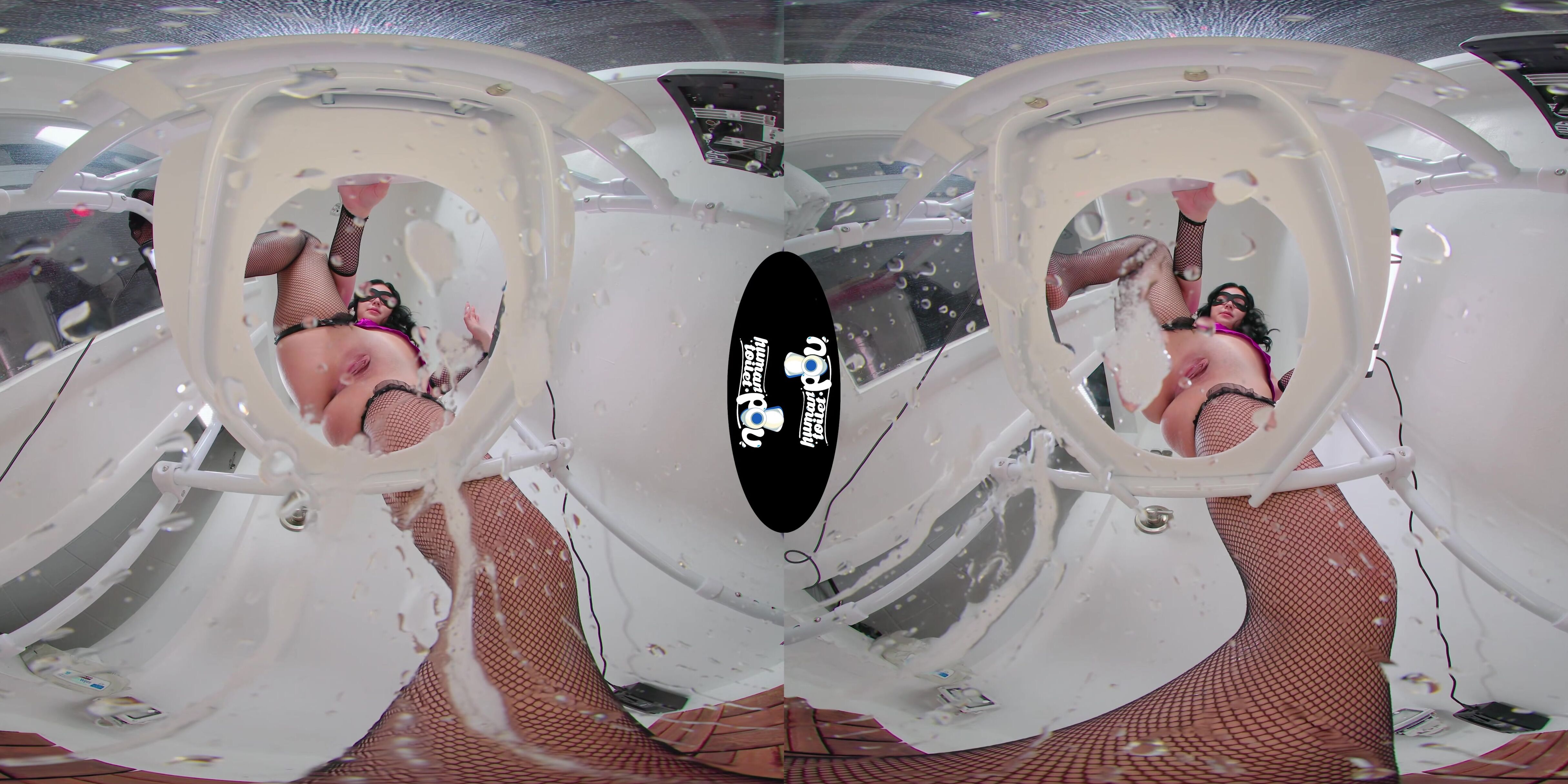 Pissing, Shaved Pussy, Brunette, Spitting, No Male, Peeing, Close Ups, Mask, Stockings, Toilets, Solo Models, Fishnet, Facesitting Bailey Blaze - Masquerade Party SiteRip