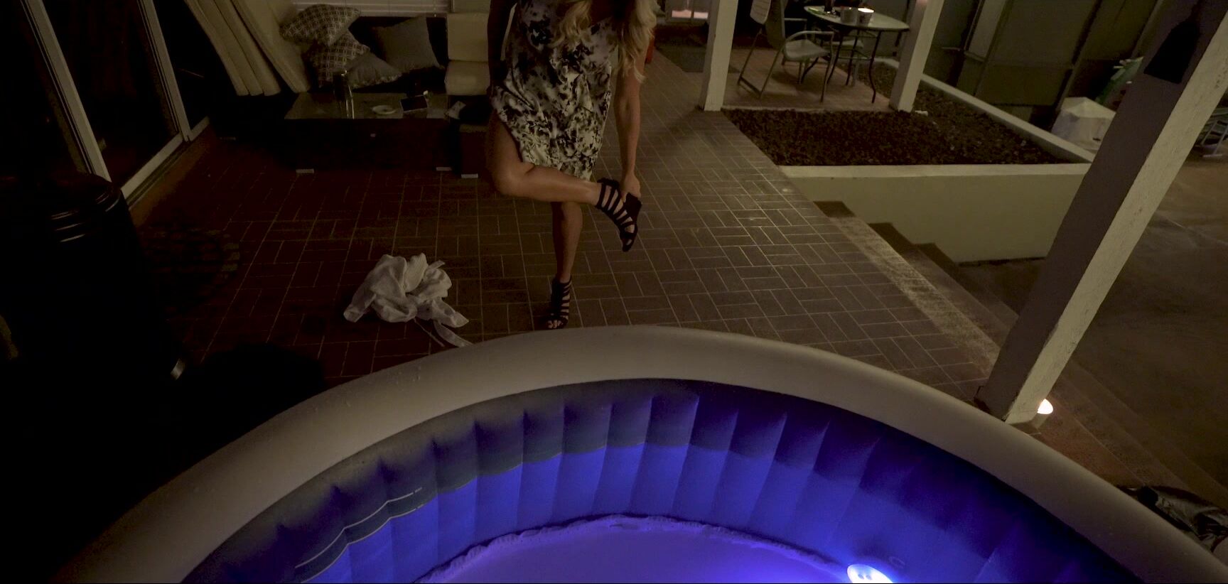 "WCA Productions" hottub, milf, taboo, teens18plus, threesome Naked Hot Tub With Wife amp Stepdaughter manyvids