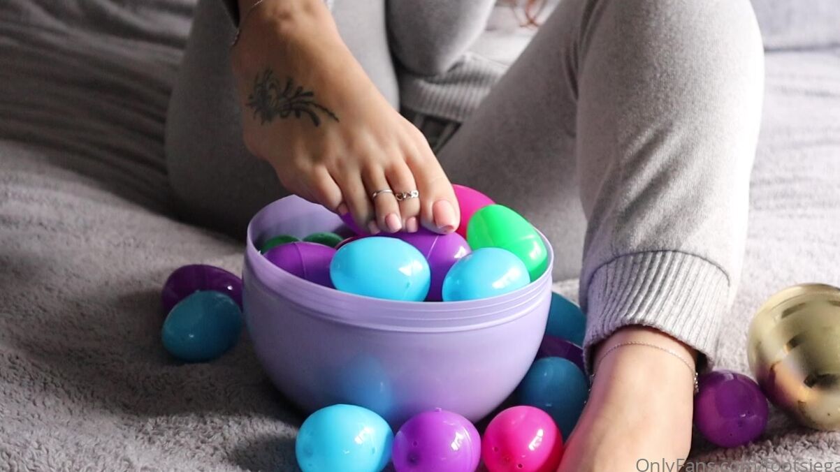 Footsiegalore Happy Easter Footsie Found All The Eggs