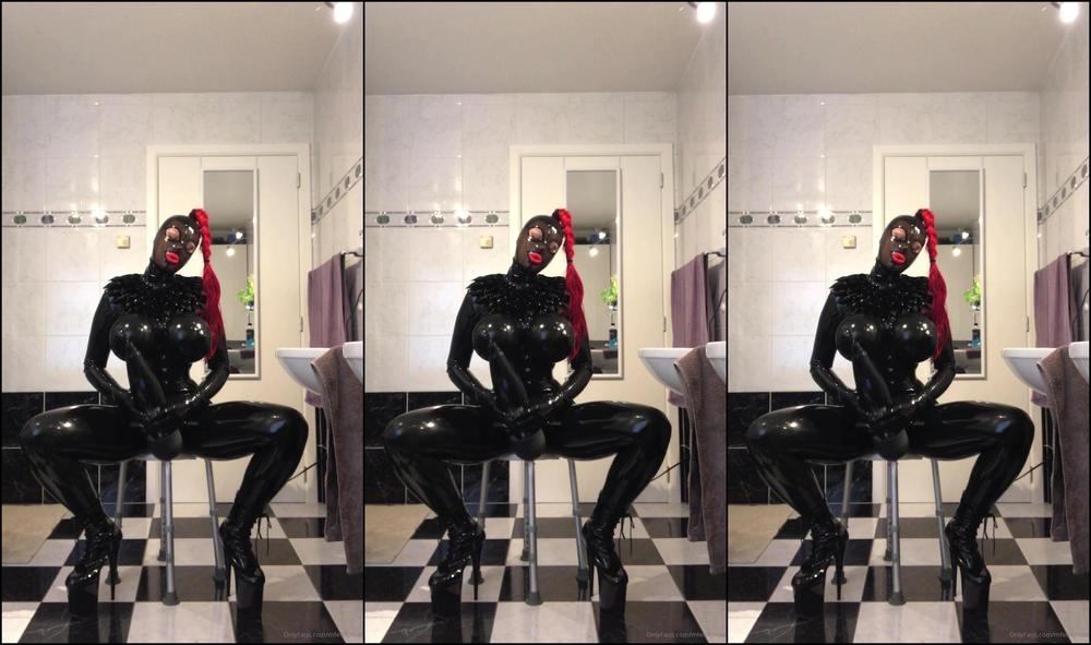 Mfetilicious Heavy Rubber Orgasm With My Huge Magic Wand