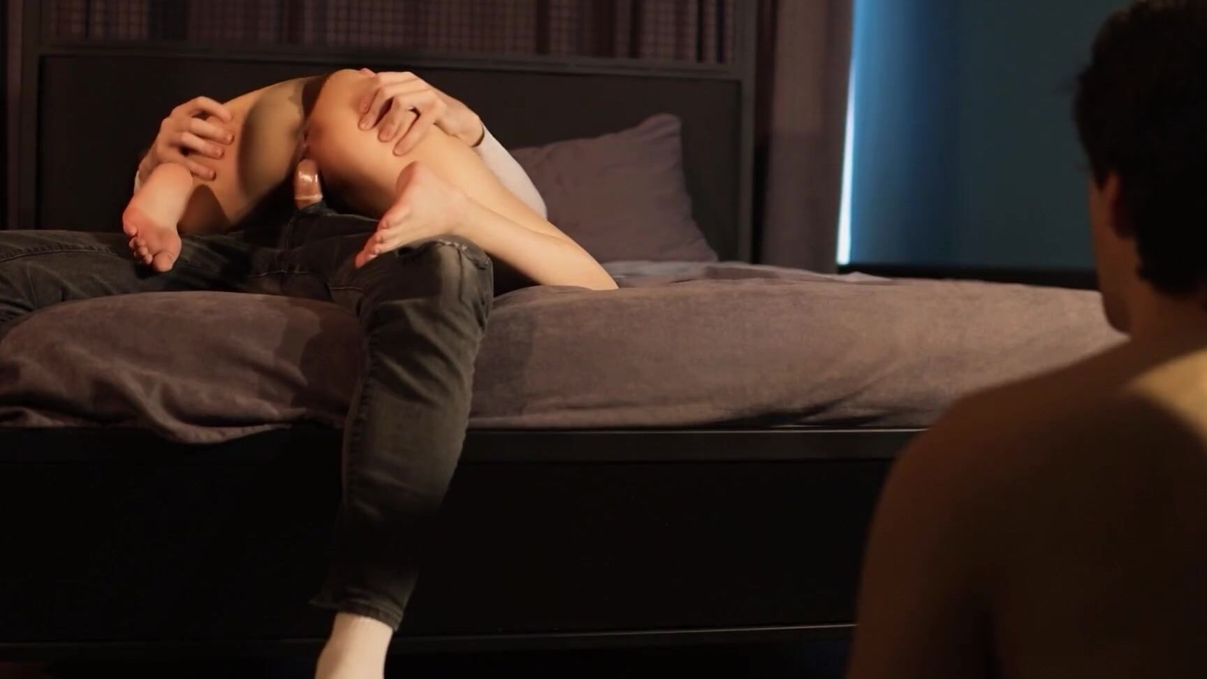 MaryBarrie perfect cuckold ass cleaning for his wife Pornhub