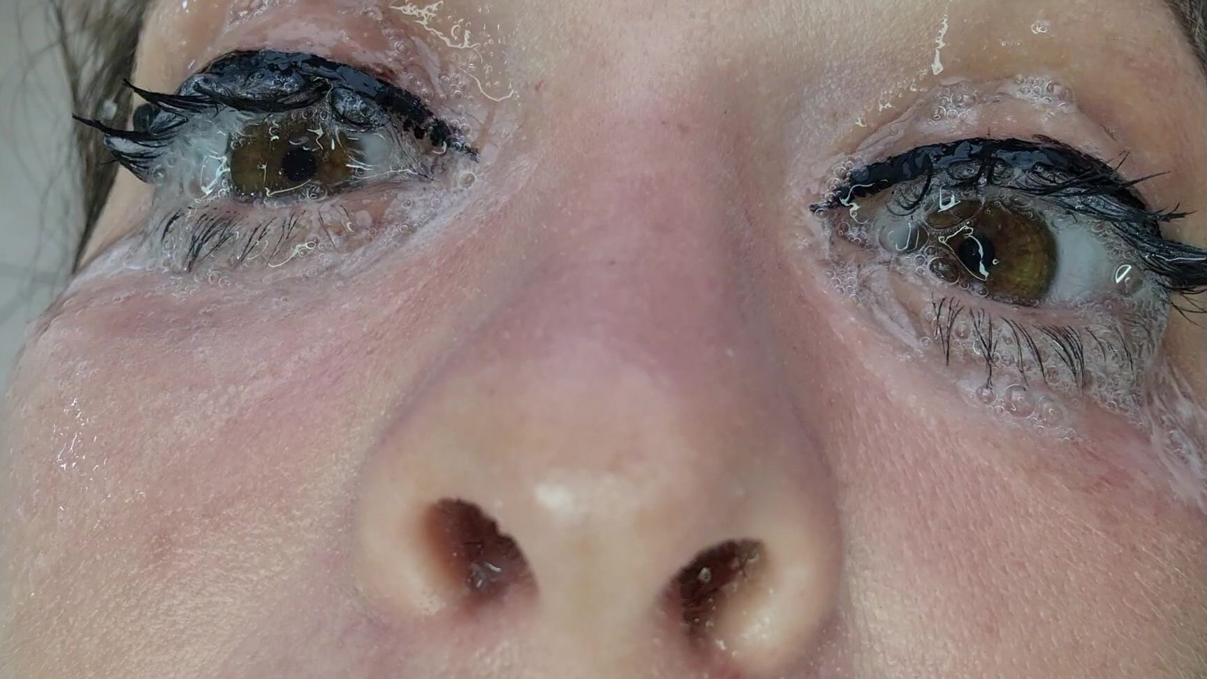 Cum Play, Face Licking, Face cream, Spit Fetish, Spitting spitting-in-each-other-eyes-close-up ManyVids