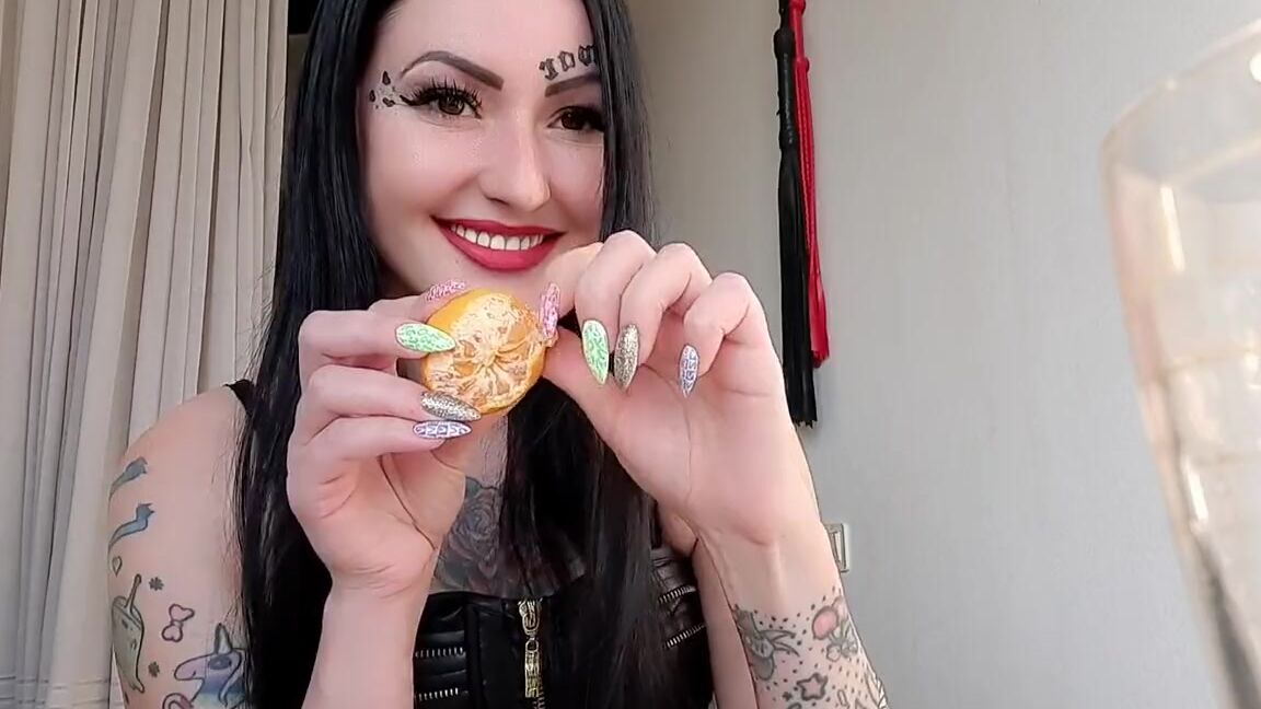 Dominatrix Nika Special spit cocktail for you from Dominatrix Nika Pornhub