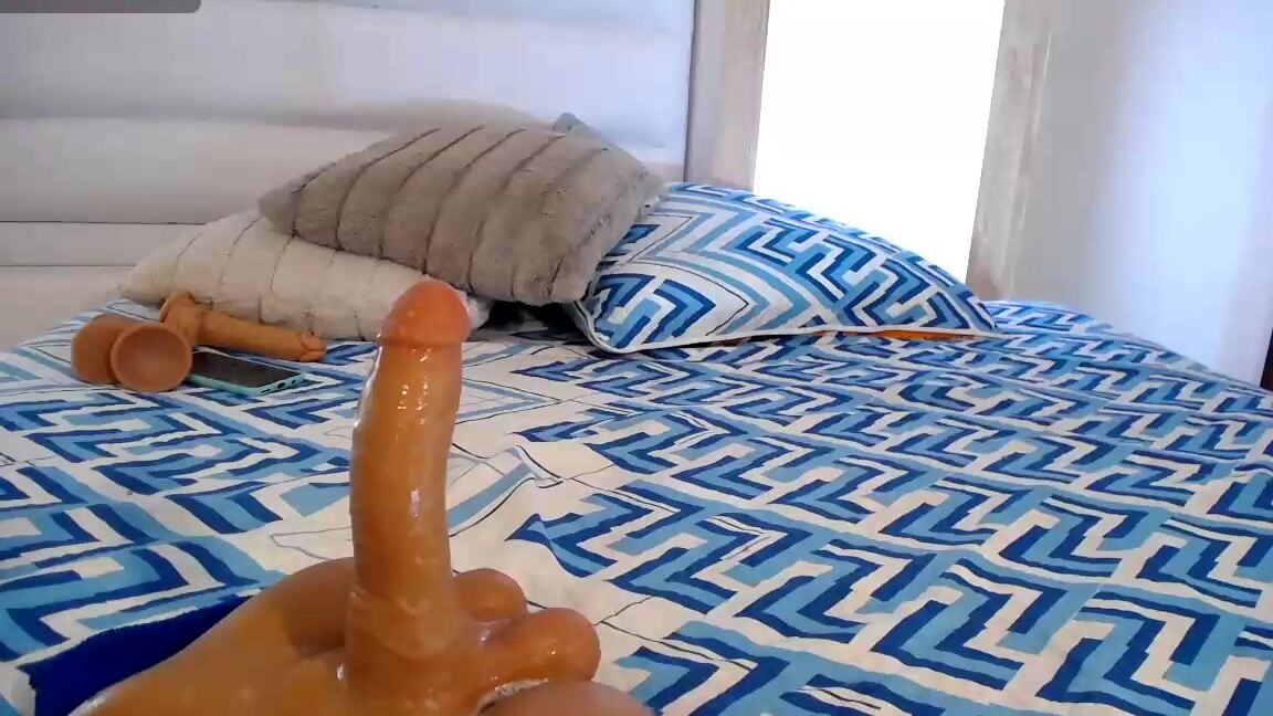 "Melted_Chocolate" blowjob, blowjobs, deepthroat, dildosucking, fingering, pussyrubbing Woman moans with the dildo inside her mouth and tunnel manyvids