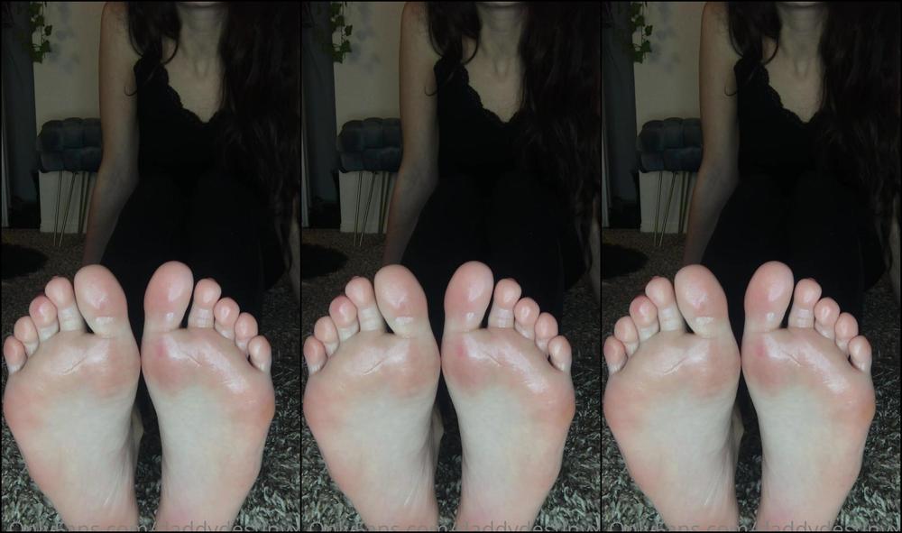Daddysdestinyxo Oily Soles Teasing Joi With Cum Countdown