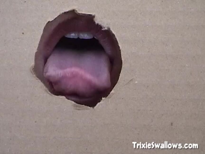 Tony Porno A Gloryhole In A Box And A Cock Pops Out