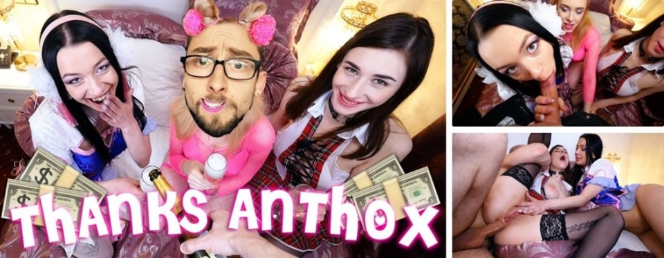 Anal, Group Sex, Teen, Gonzo Clary aka Busty Clary, Maia Little - Movie for my number1 fan Anthox Collaboy SiteRip