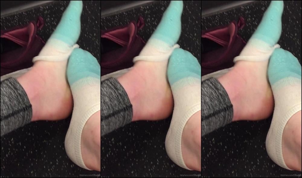 Freckled Feet Getting Steamy