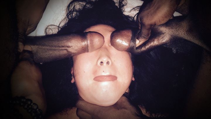 Asian, Gangbangs asian cumdump 2 bbcs welcome me to the hood