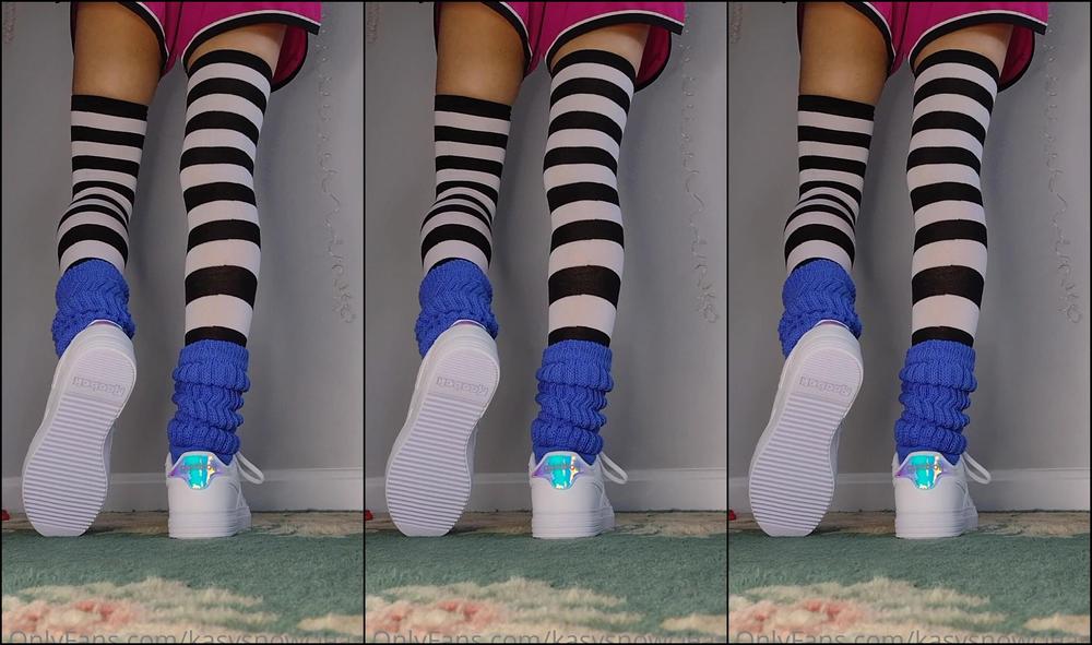 Kasysnowpremium Slouch Socks And Bright White Reebok S