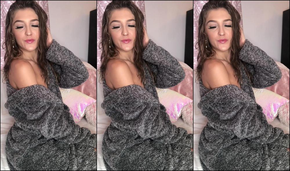 Rhiannonryder Wet Hair Smoking Naked