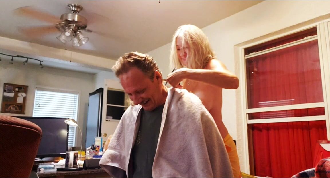 "Stormi Winters" blonde, big tits, hair job Mikey Likes It manyvids