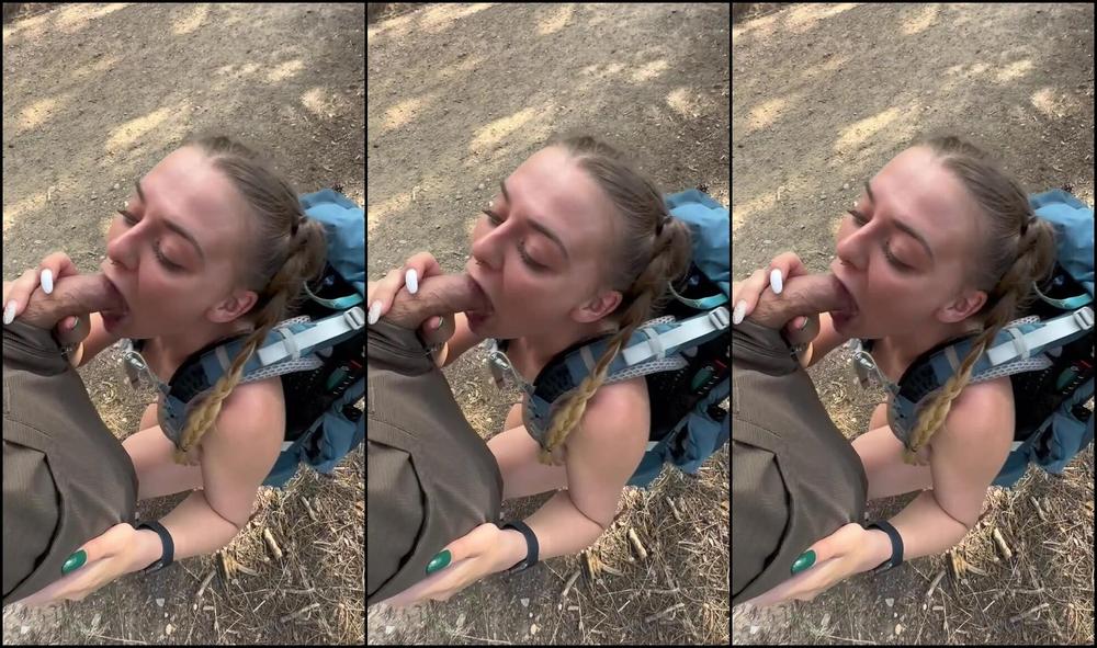 babykaitt 29 08 2023 552962506117619712 hiking sex tape it was so hot out i started stripping on our hike until i m completely Fansly