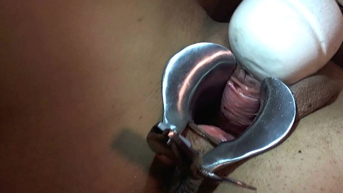 BDSM, Brunette, Fetish, Hitachi, Masturbation minnie420 1st ever speculum play ManyVids