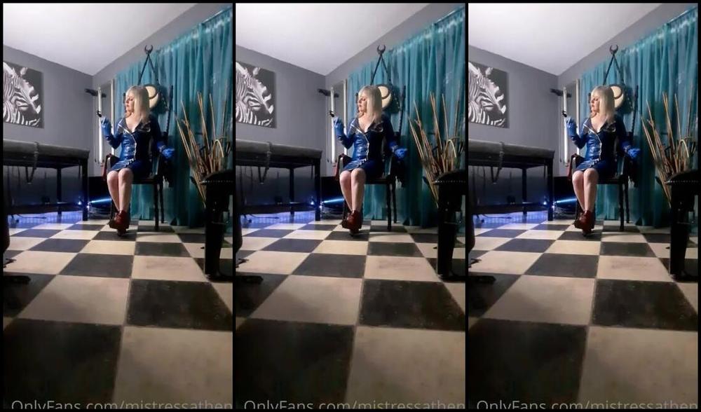 Mistress Athena Nicknamed Mistressathena Onlyfans Latex Shine