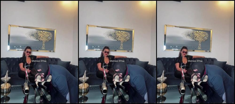 Onlyfans Model Mistress Afitap Aka Mistressafitapsultanlook At The Mirror See Who You Are Loser