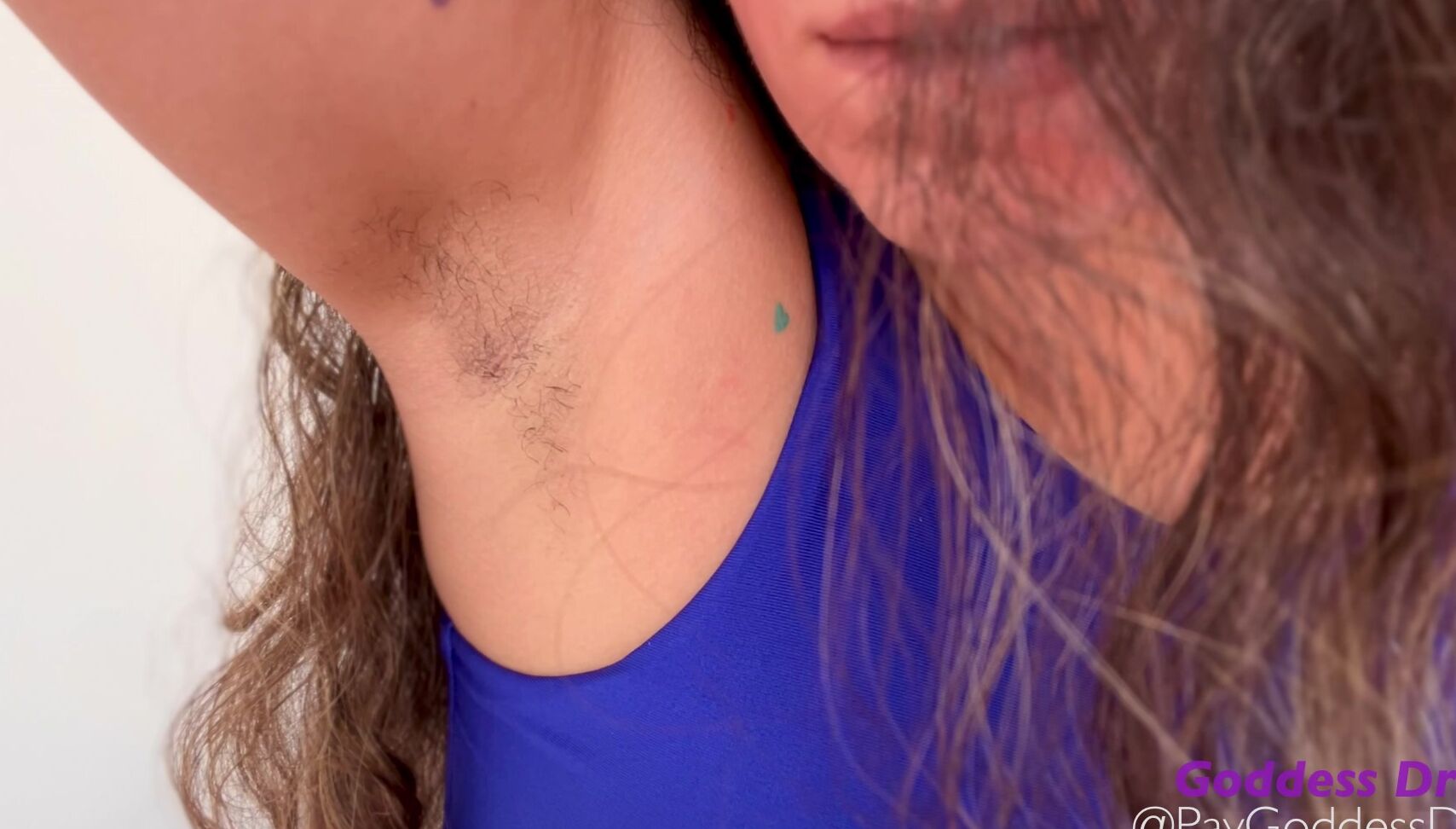 "GoddessDri" armpits, femdom pov, goddess worship, hairy armpits, jerk off instruction Addicted to My Armpits manyvids