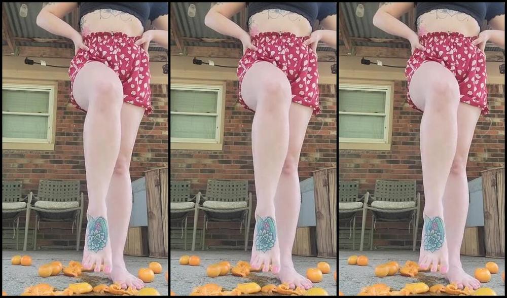 Tays Toes Nicknamed Taystoes 06 10 2023 Onlyfans Video My First Fruit Crushing Custom This Is What Inspired My Fruit Set