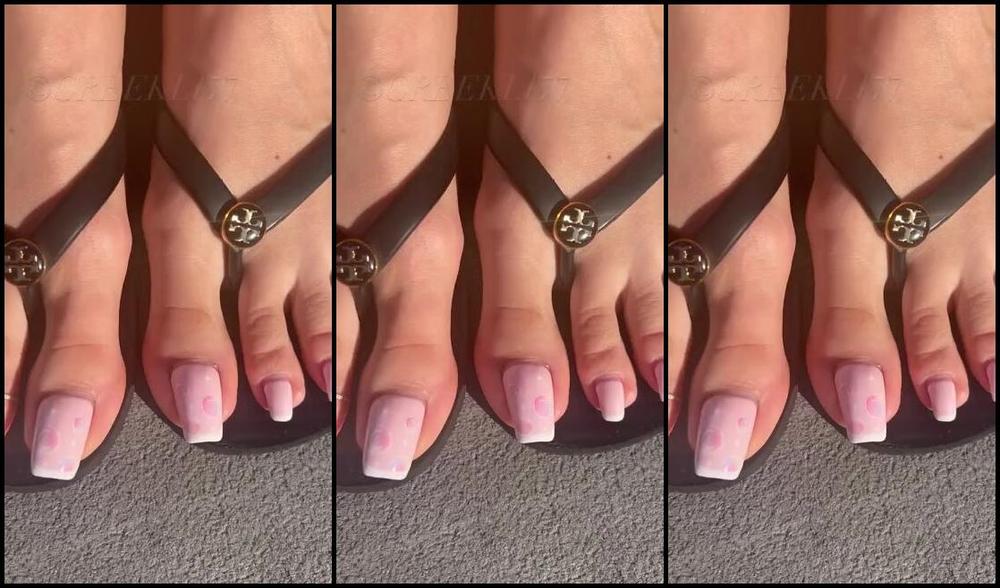 Greek Goddess Li Aka Greekli77 03 29 2024 Onlyfans Video Up Close And Personal With My Unlotioned Feet