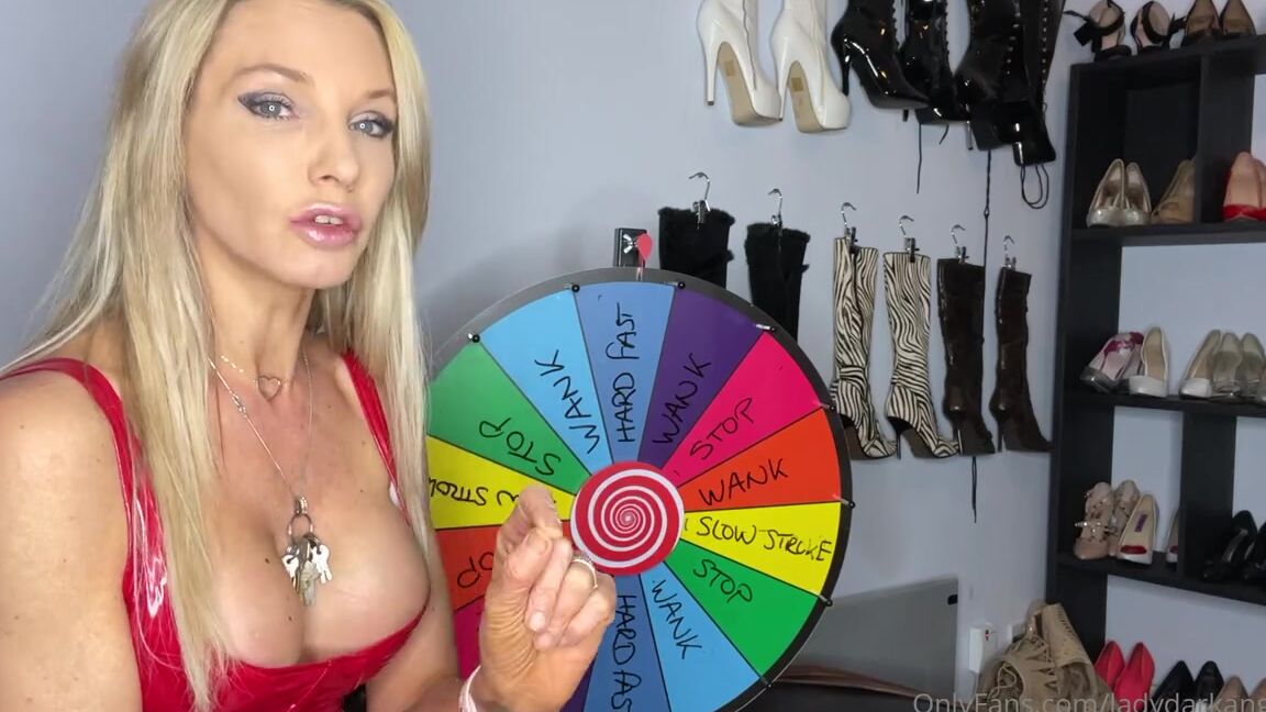 Ladydarkangeluk Onlyfans Spin The Wheel Jerk Off Friday Some Fun Twist At The End