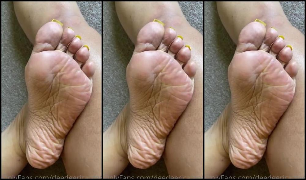 Deedeericanfeet Onlyfans As Requested In This Rare View My Soft Oily Sole
