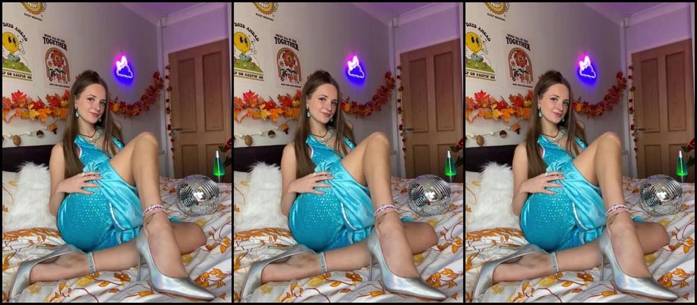 Babebarefootofficial Onlyfans I Wish I Was Playing With Your Disco Balls Instead Disco Themed For Halloween This Album Co 25P