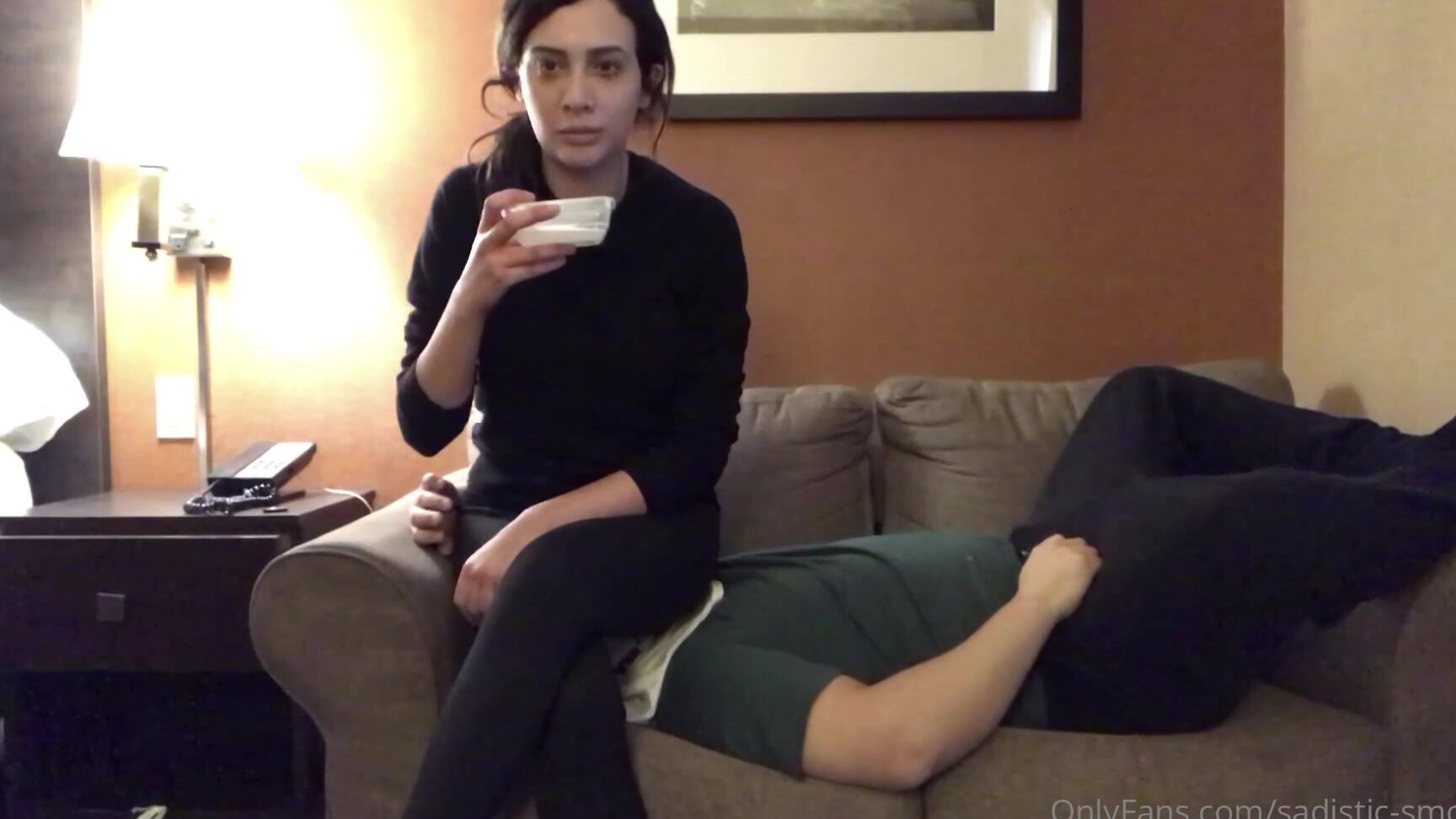 Sadistic Smother Spitting Humiliation Mistress Alexis Hocking Spitting Loogies For Minutes And Facesi