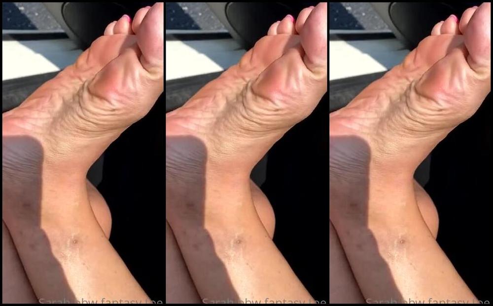Sarah Bbw Fantasy Toes Aka Comefollowsarah Onlyfans Video 3