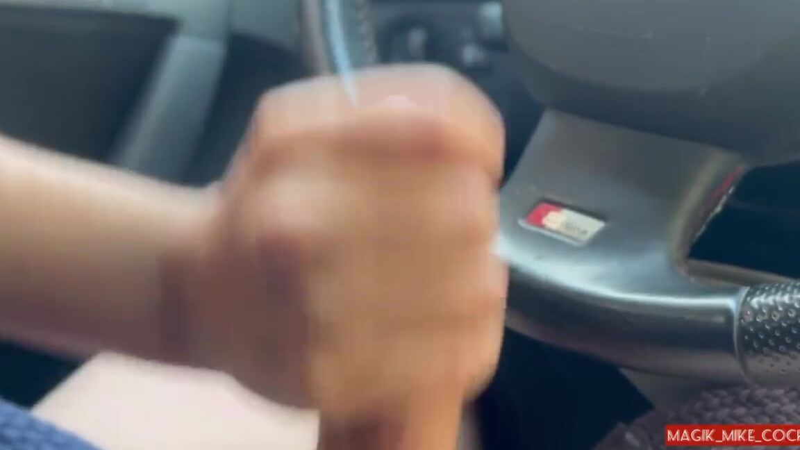 Mike s Magic Cock Pretty fit brunette comes to my car and helps me cum in public Pornhub