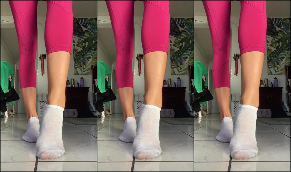 Goddesstalltasha 240850635 04 17 2020 I Took A Nice Walk This Morning Got A Sweat Going And Took A Little Sock