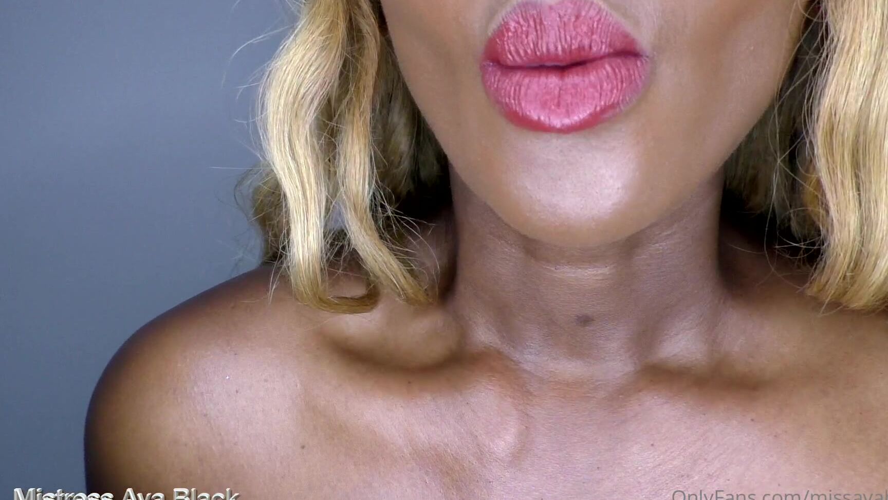 Missavablack Drink My Gorgeous Spit And Jerk Off For Me