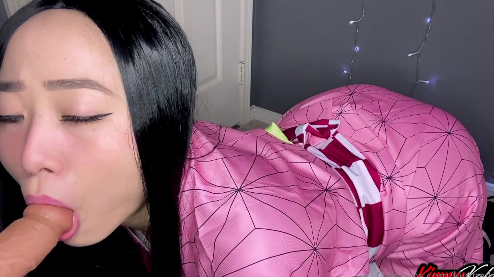 Kimmykalani Nezuko Was Wandering Around In The Forest Until You Peaked Her Curiosity By Displaying You