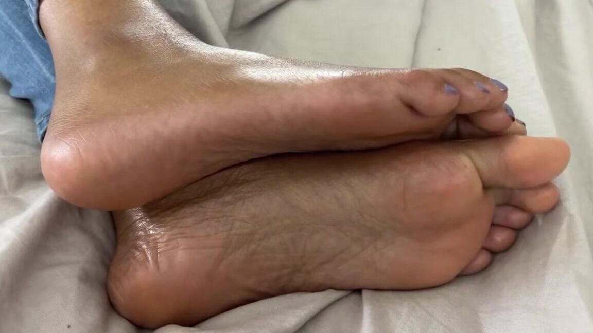 Feet, Ebony Female Domination, Soles, Toe Wiggling, Foot Fetish ebony feet play ManyVids