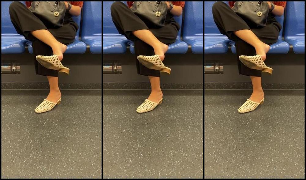 Eurasian Feet Vip Nicknamed Eurasian Feet Vip 01 04 2022 Onlyfans Video Dangling On The Train 8 Minutes 27 Seconds Its Late At Night And We Are Alone