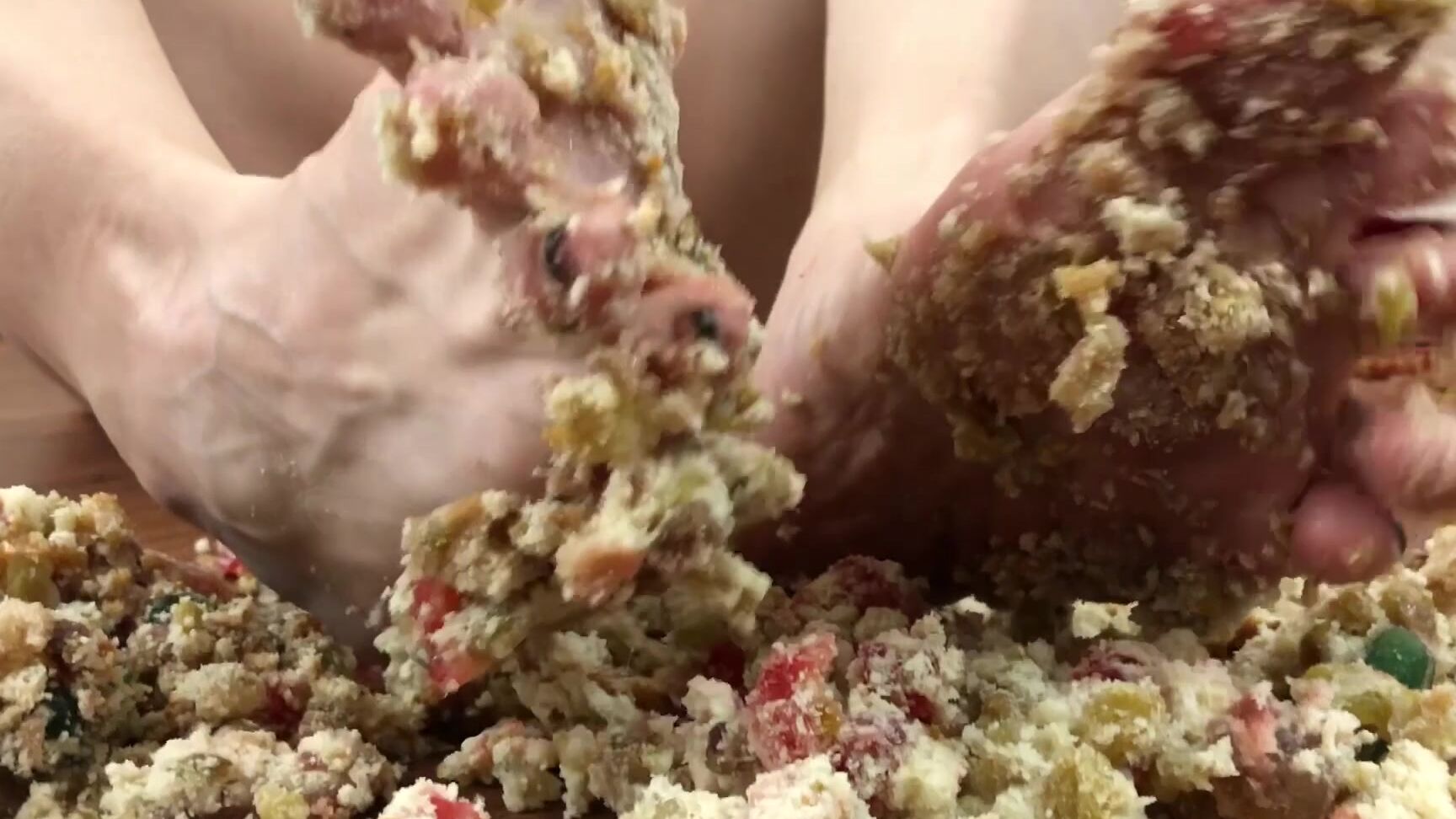 Nikki Sequoia Fruitcake Foot Smash